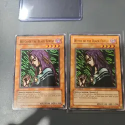 Yugioh Witch Of the Black Forest SDP-014 x2 one 1st Edition - Image 1