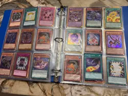 Yugioh Collection Binder slot - Vintage And Modern - Konami 1996 - Image 5