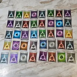 Lot of 40 Reverse Holo Energy Cards Pokemon Various Sets - Image 1