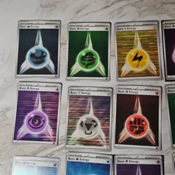 Lot of 40 Reverse Holo Energy Cards Pokemon Various Sets - Image 2
