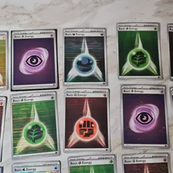 Lot of 40 Reverse Holo Energy Cards Pokemon Various Sets - Image 3