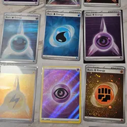 Lot of 40 Reverse Holo Energy Cards Pokemon Various Sets - Image 5