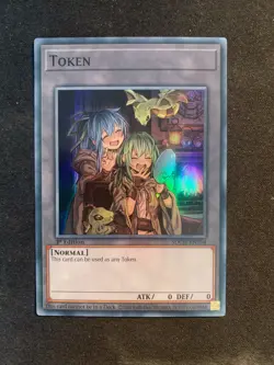 Spirit Charmers Token - Super Rare - SDCH-ENT04 - Yu-Gi-Oh Card N/M - Image 1