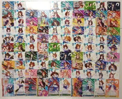 Lot of 100 Japanese Weiss Weiβ Schwarz Uma Musume Pretty Derby Card Set - Image 1