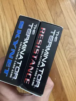2 New The Terminator CCG Starter Game 50 Card Decks Resistance & Skynet Packs - Image 3