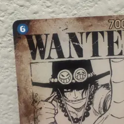 One Piece TCG - Portgas.D.Ace - Wanted Poster - (Error Card) - OP13 - Image 3