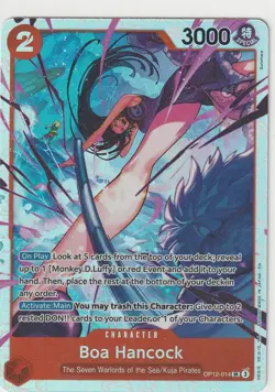 Boa Hancock OP12-014 SR Legacy of the Master - ONE PIECE Card Game ENGLISH - Image 1