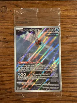Iron Bundle 066 Sv: Scarlet & Violet Promo Cards Holo Sealed - Image 1