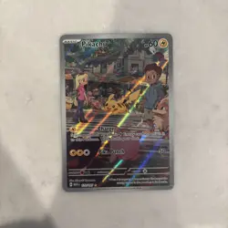 Pokemon Pikachu TCG Illustration Rare Card 173/165 151 Set - Image 1
