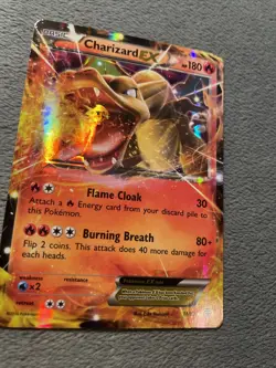 Charizard EX 11/83 Generations Ultra Rare Holo Pokemon Card 2016 LP - Image 2