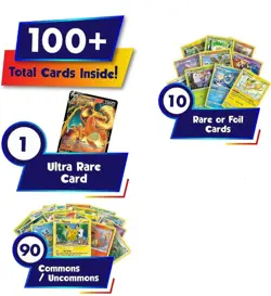 Pokemon Ultra Rare Starter Bundle 100+ Cards - Image 2