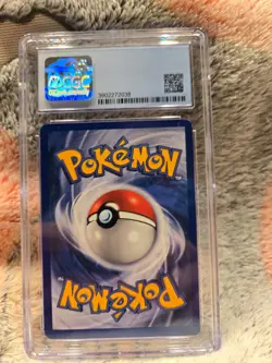 CGC 8.5 NM/MINT Lightning Energy 100/102 1st Edition Base set 1999 Pokemon Card - Image 2