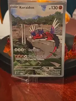 Pokemon TCG Koraidon 014 Scarlet & Violet Holo Card ETB Promo - Image 2
