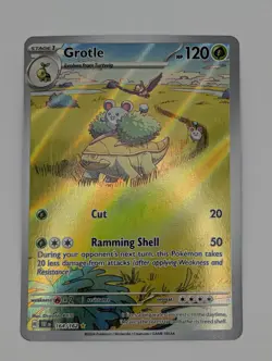 Grotle 164/162 SV05: Temporal Forces Holo Pokemon TCG Card FULL ART SIR IR - Image 1
