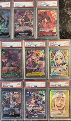 Huge One Piece TCG Graded PSA 10 Lot OP03 OP04 OP05 OP06 Alternate Art 20 Cards - Image 4