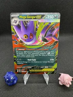 Mega Gengar ex 056/094 Me02: Phantasmal Flames Holo for sale online - Image 1
