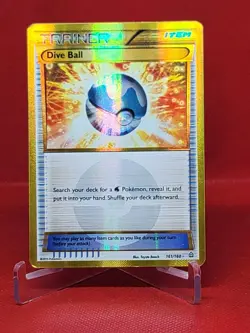 Dive Ball 161/160 Secret Rare Trainer Primal Clash Pokemon TCG Card - Image 1