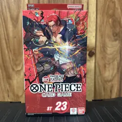 One Piece Card Game Card Game Starter Deck - ST-23 Shanks Display X 6 USA - Image 3