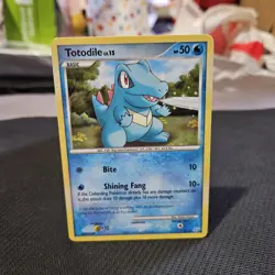 Totodile Pokemon TCG DP Manaphy Training Kit Card #8/12 - Image 1