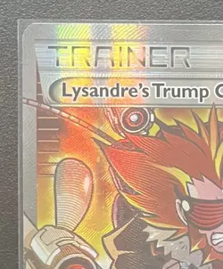 Lysandre's Trump Card 118/119 Full Art Holo XY Phantom Forces LP - Image 2