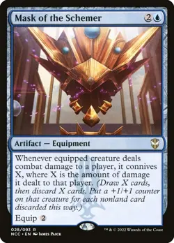 Mask of the Schemer [Streets of New Capenna Commander] MTG - Image 1