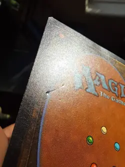 MTG x1 Shallow Grave, Mirage (MIR) Rare (MP/Damaged, see photos) - Image 3