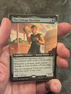 The Cabbage Merchant - Extended Art #203 - Avatar: Eternal - NM MTG - Image 1