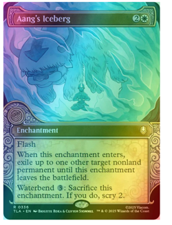 Aang's Iceberg - Foil - Showcase Avatar MTG - Image 1