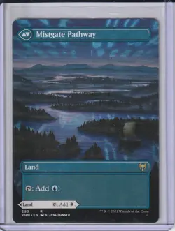 Hengegate Pathway/Mistgate Pathway (Borderless) #293 - MTG Kaldheim - Image 2