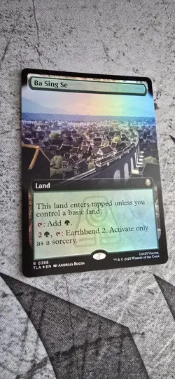 Ba Sing Se 0034- Foil - Extended Art Rare MTG Avatar: The Last Airbender - Image 2