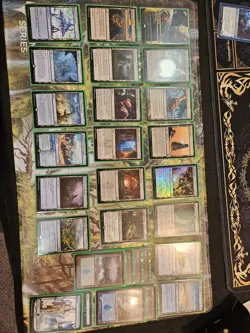 Magic The Gathering Mono Blue Artifact Commander Deck Bracket 3 VERY UPGRADED - Image 5