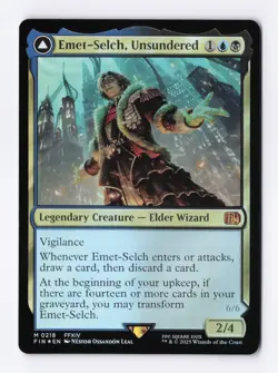 Emet-Selch, Unsundered (Foil) 0218 (M) MTG Final Fantasy (FIN) (EN) - Image 1