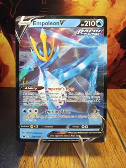 2021 Pokemon Sword & Shield Promo Empoleon V #108 - Image 1