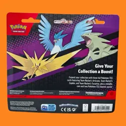 Pokemon 2 Pack Blister - Team Rocket's Articuno, Zapdos, Tyranitar - New Sealed - Image 2