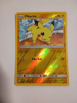 Pikachu 54/214 Reverse Holo Sun & Moon Unbroken Bonds Pokemon Card 2019 NM - Image 1