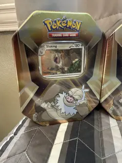 Sealed Pokemon Tyranitar/Slaking/Darkrai Triple Whammy Tin - Lot Of 6 - Image 4