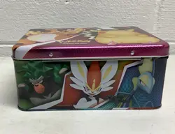 Pokemon Fall Collectors Chest Tin Lunchbox Charizard Pikachu No Packs - Image 4