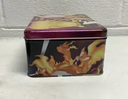 Pokemon Fall Collectors Chest Tin Lunchbox Charizard Pikachu No Packs - Image 5