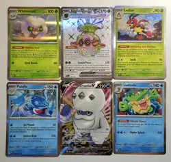 Pokemon GRASS/WATER TYPES Mixed Lot Of (6)▪Forretress ex▪Gal Darmanitan V▪ LP - Image 2
