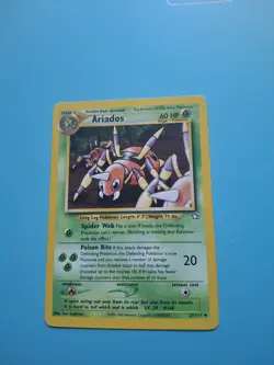 Pokemon - Ariados - Neo Genesis - Unlimited Ed. - 27/111 - LP - Image 1