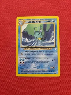 Pokemon: Seedraking (Kingdra) #19/64 GERMAN Neo Revelation 2000 - L6 (READ) - Image 1