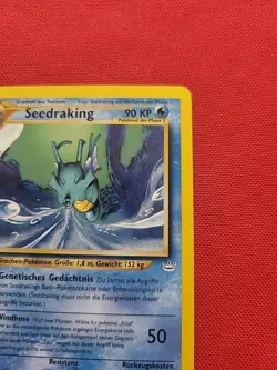 Pokemon: Seedraking (Kingdra) #19/64 GERMAN Neo Revelation 2000 - L6 (READ) - Image 5