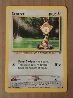 Pokemon Sentret 71/111 Neo Genesis NM See Pictures - Image 1