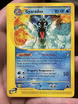 Pokemon TCG 2003 Gyarados Skyridge Near Mint 11/144 Non-Holo - Image 1