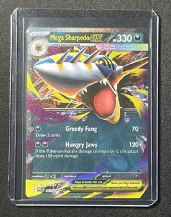 Pokemon TCG - Mega Sharpedo ex 061/094 Double Rare - Phantasmal Flames - English - Image 3