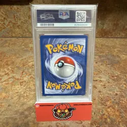 Pokemon Articuno Movie 2000 Black Star Promo #22 AOKI ERROR PSA 8 - Image 2