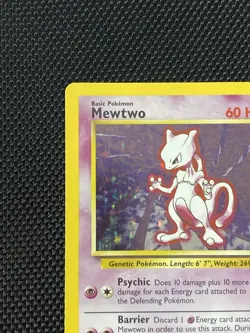 Mewtwo 10/102 Pokemon TCG 1999 Base Set Holo Unlimited Rare - Image 2