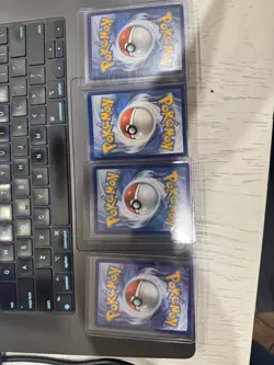 Pokemon TCG Full Art Trainer Lot (4) - Paldea Friends, Atticus, Eri, Brassius NM - Image 2
