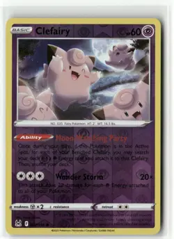 Clefairy 062/196 Reverse Holo - Lost Origin - Pokemon TCG NM - Image 1