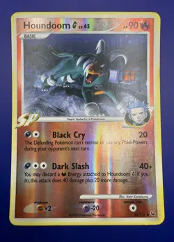 ⚡Houndoom [G] 50/127 Uncommon Reverse Holo - Platinum Pokemon TCG MP 2009 - Image 2